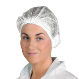 Portwest Pp Disposable Mob Cap Pk3000 D100 - White - Customisable Caps