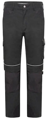 Jcb Workwear Trade Hybrid Stretch Trousers D26 - Black - Customisable Trousers