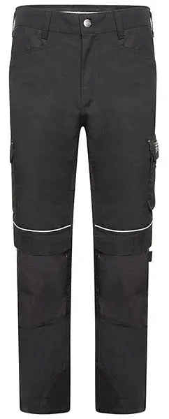 Jcb Workwear Trade Hybrid Stretch Trousers D26 - Black - Customisable Trousers
