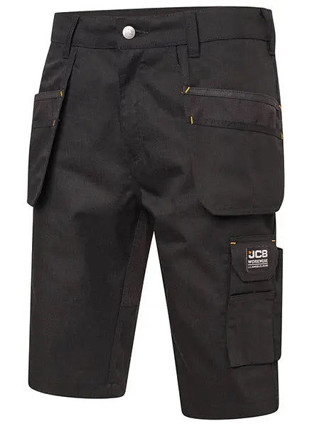 Jcb Workwear Trade Hybrid Stretch Shorts D27 - - Customisable Shorts