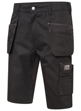 Jcb Workwear Trade Hybrid Stretch Shorts D27 - - Customisable Shorts