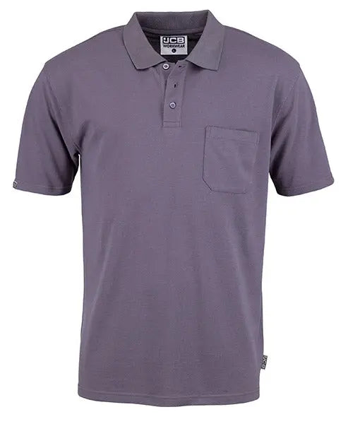 Jcb Workwear Essential Polo Shirt Dak - Grey - Customisable Polo Shirts