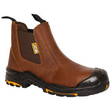 Jcb Workwear Boot S Hro Src Dealer - Tan - Customisable Safety Boots