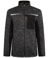 Jcb Workwear Trade Essington Ii Full Zip Fleece Jacket Dif - Grey - Customisable Fleeces
