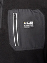 Jcb Workwear Trade Heavyweight Zip Tech Fleece Dk9 W - - Customisable Fleeces