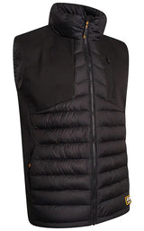 Jcb Workwear Trade Hybrid Padded Gilet D Mn - - Customisable Bodywarmers