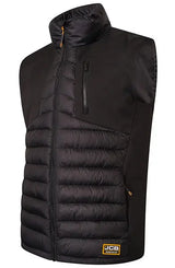 Jcb Workwear Trade Hybrid Padded Gilet D Mn - - Customisable Bodywarmers