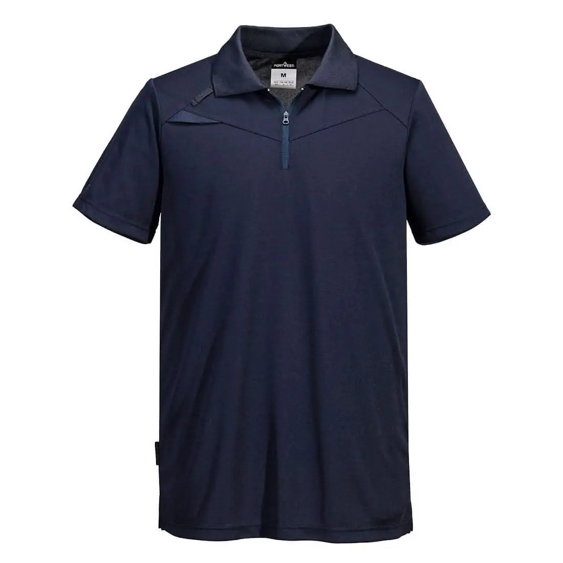 Portwest Dx4 Polo Shirt SS DX410 - All Navy - Customisable Polos