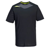Portwest Dx4 T Shirt SS DX411 - Black - Customisable T-Shirts