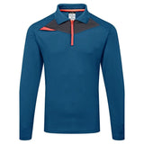 Portwest Dx4 Polo Shirt LS DX414 - Metro Blue - Customisable Polos