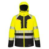 Portwest Dx4 Hi-vis Class 2 Winter Jacket DX430 - Yellow Black - Customisable Jacket
