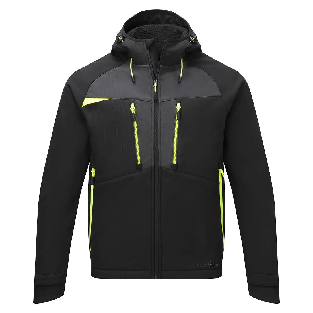 Portwest DX4 Winter Softshell (3L) - Black - Customisable