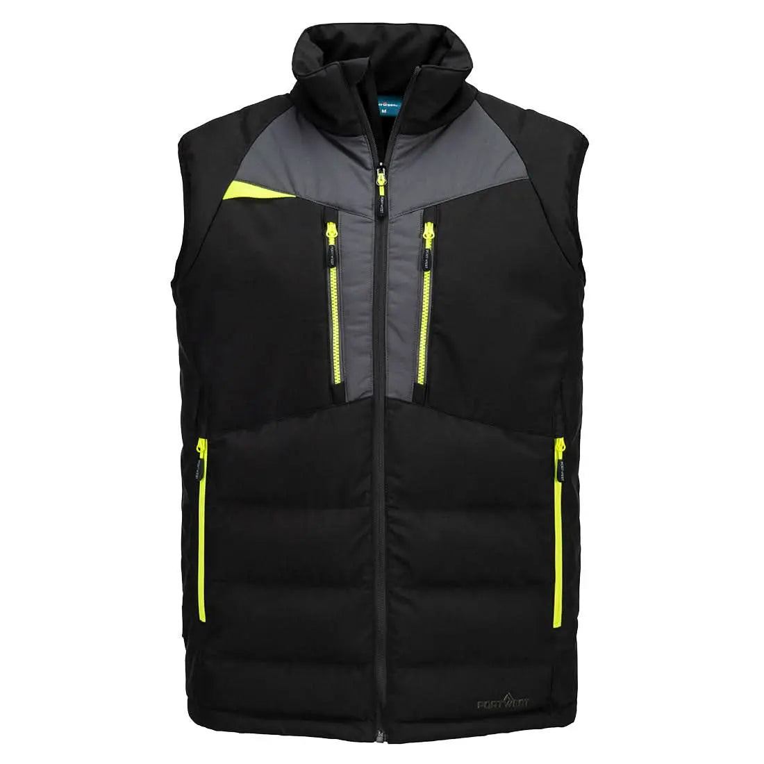 Portwest DX4 Insulated Bodywarmer - Black - Customisable Bodywarmer