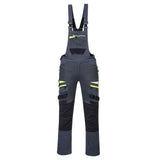Portwest Dx4 Work Bib And Brace DX441 - Metal Grey - Customisable Coveralls