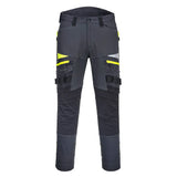 Portwest Dx4 4-way Stretch Work Trousers DX449 - Metal Grey - Customisable Trousers
