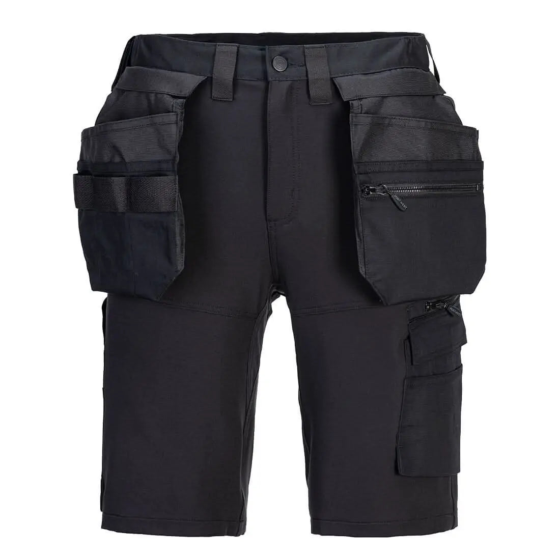 Portwest Dx4 Craft Holster Shorts DX451 - Black - Customisable Shorts