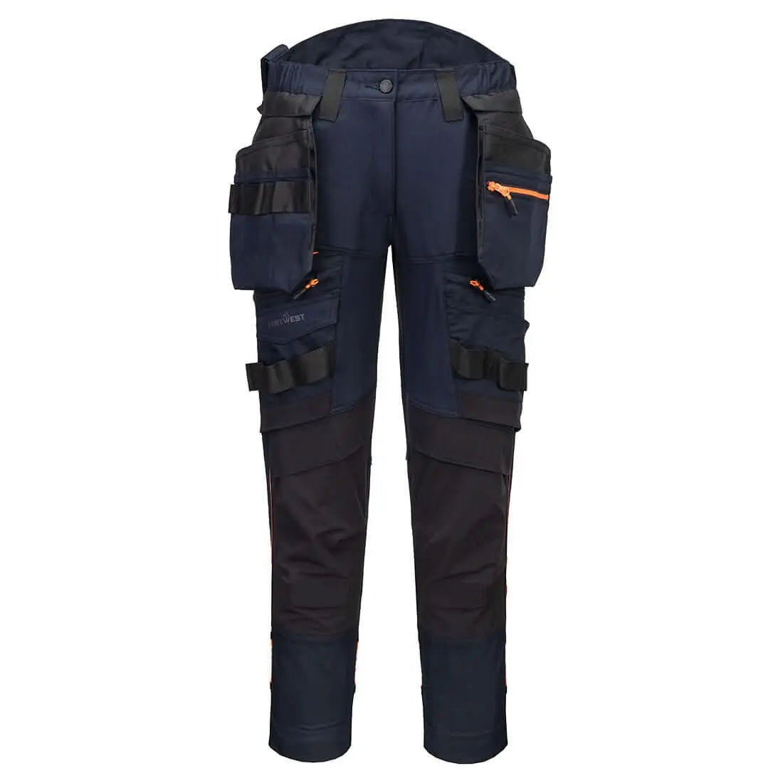 Portwest Dx4 WomenS Detachable Holster Pocket Trousers DX452 - Dark Navy - Customisable Trousers