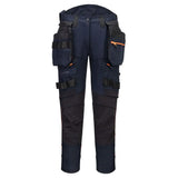 Portwest Dx4 WomenS Detachable Holster Pocket Trousers DX452 - Dark Navy - Customisable Trousers