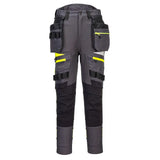 Portwest Dx4 WomenS Detachable Holster Pocket Trousers DX452 - Metal Grey - Customisable Trousers