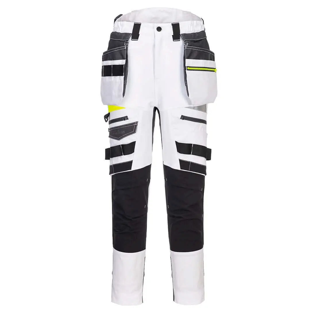Portwest Dx4 WomenS Detachable Holster Pocket Trousers DX452 - White - Customisable Trousers