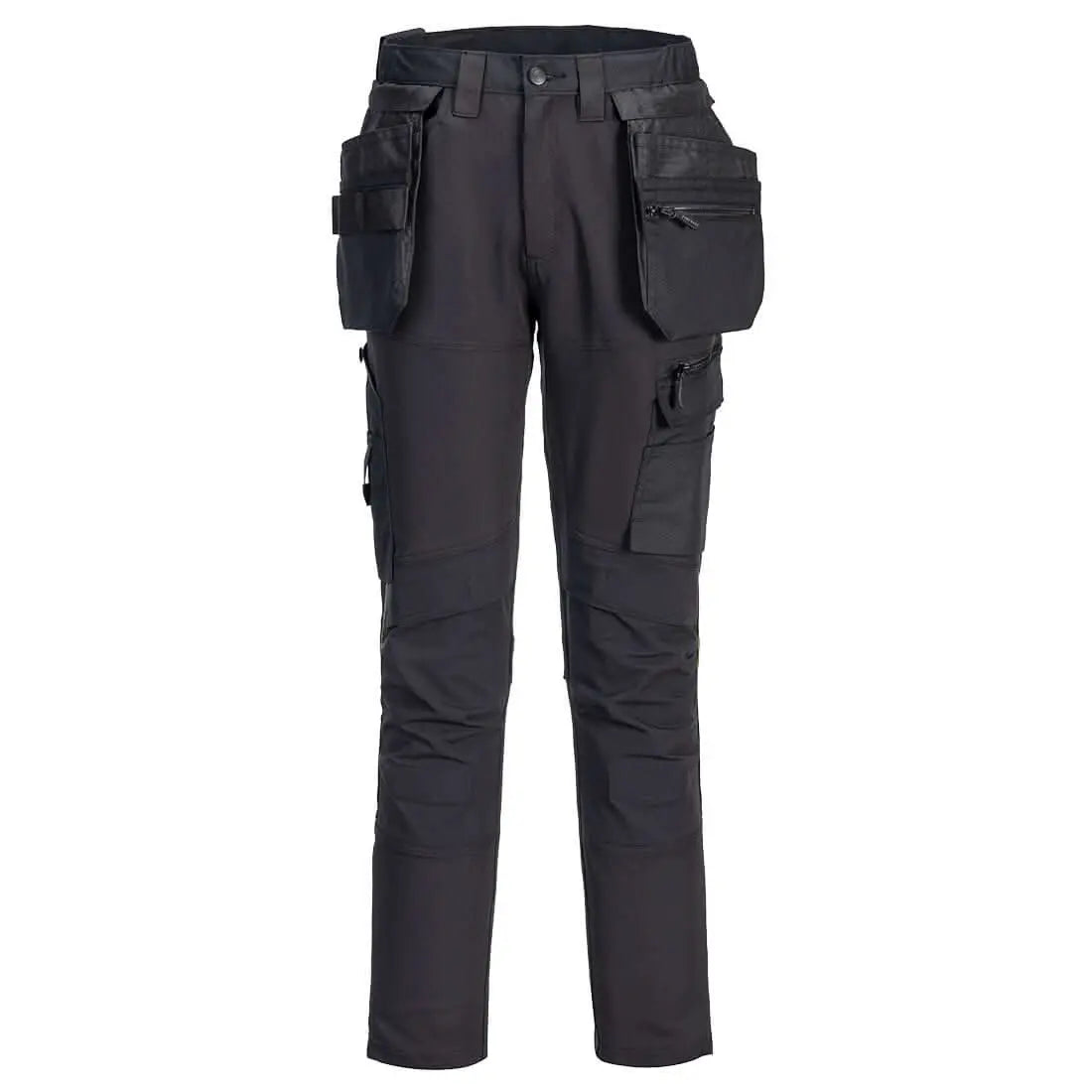 Portwest Dx4 Craft Detachable Holster Trousers DX456 - Black - Customisable Trousers