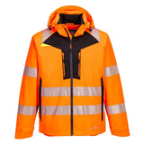 Portwest Dx4 Hi Vis Rain Jacket DX462 - Orange - Customisable Jacket