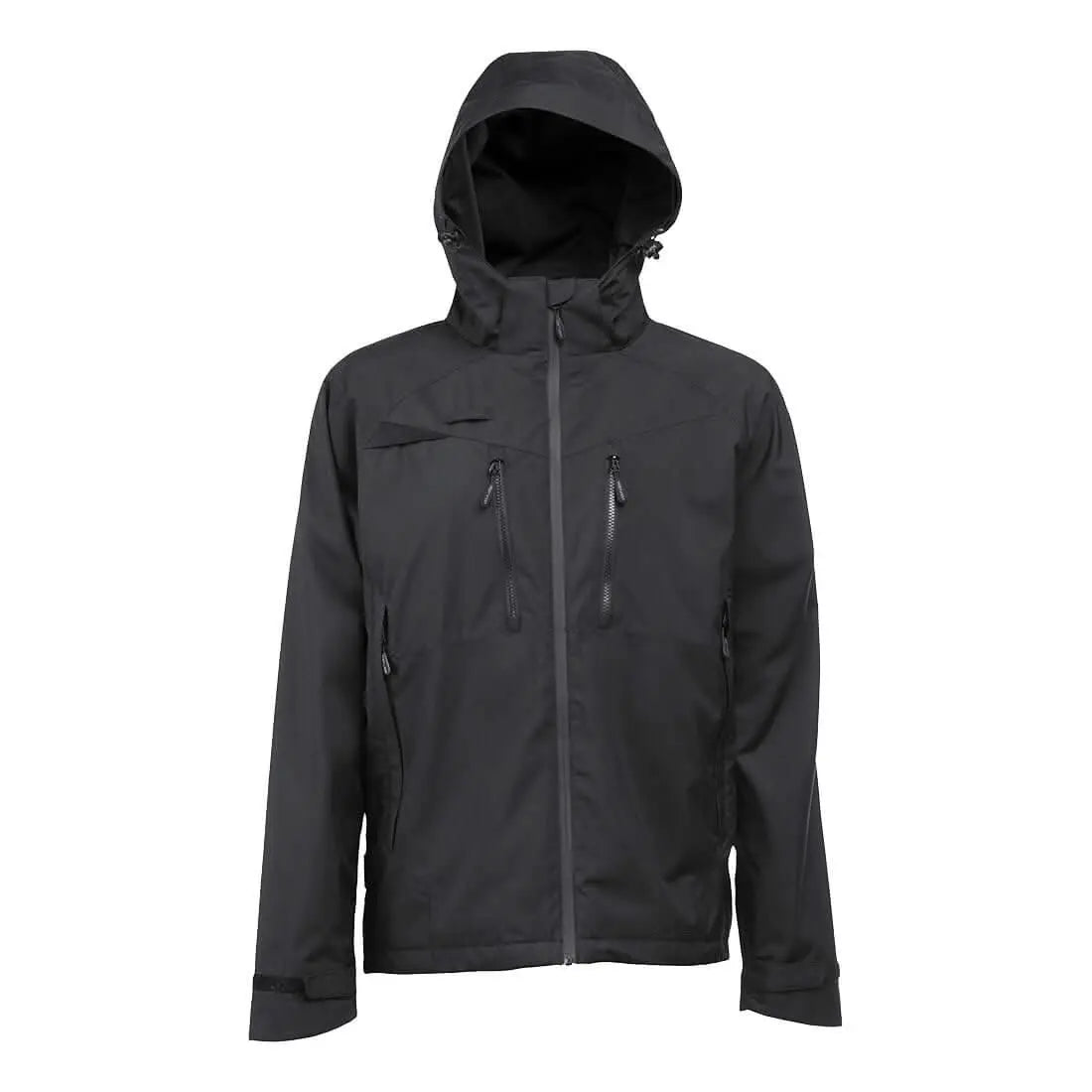 Portwest Dx4 Rain Jacket DX463 - All Black - Customisable Jacket