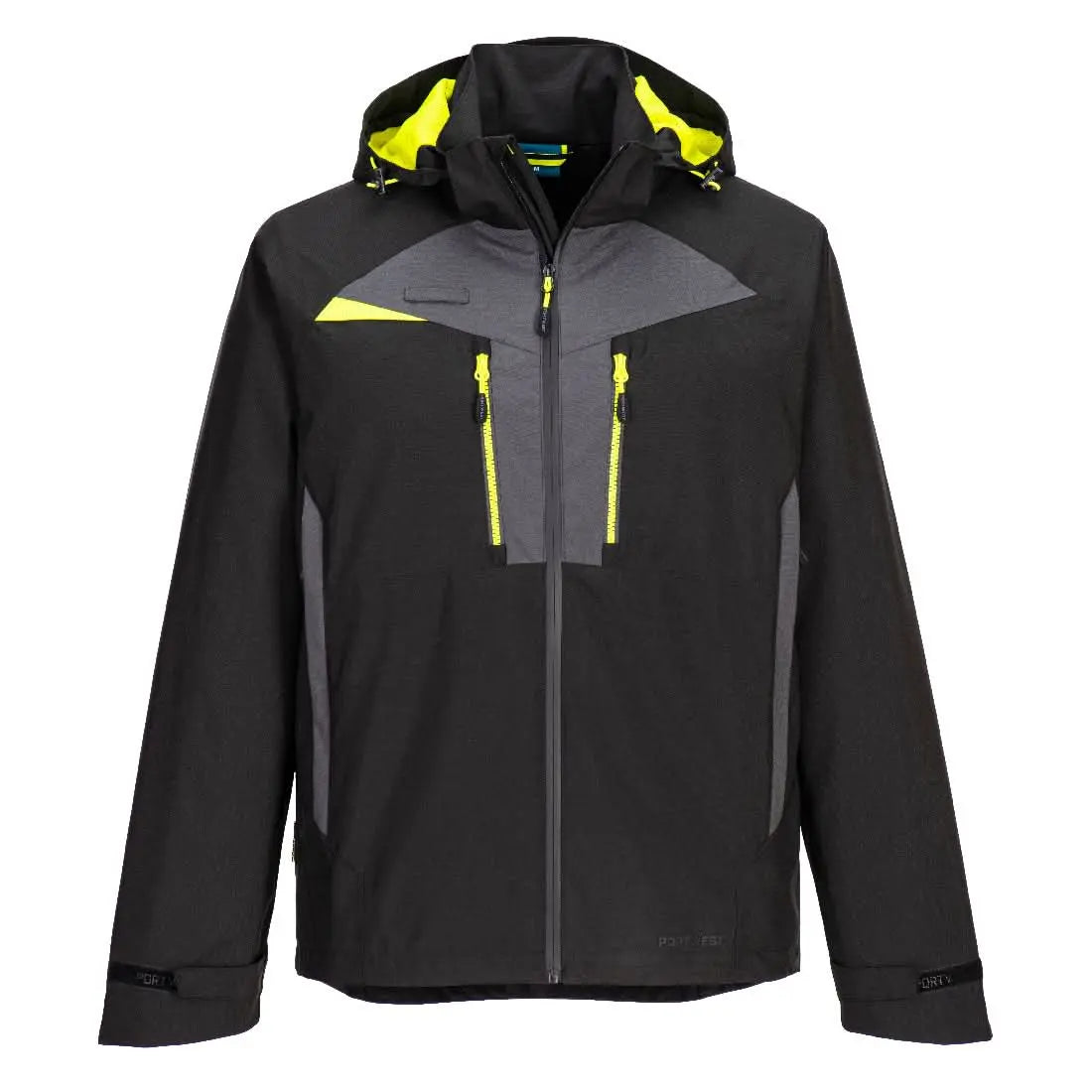 Portwest Dx4 Rain Jacket DX463 - Black - Customisable Jacket