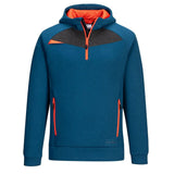 Portwest Dx4 14 Zip Hoodie DX467 - Metro Blue - Customisable Hoodies