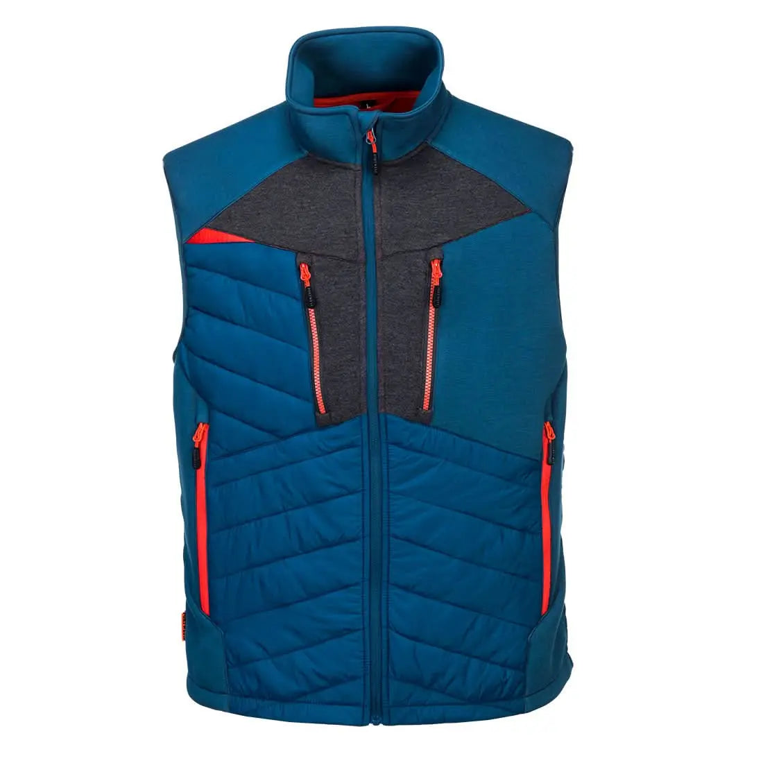Portwest Dx4 Hybrid Baffle Gilet DX470 - Metro Blue - Customisable Bodywarmer