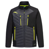 Portwest Dx4 Hybrid Baffle Jacket DX471 - Black - Customisable Jacket
