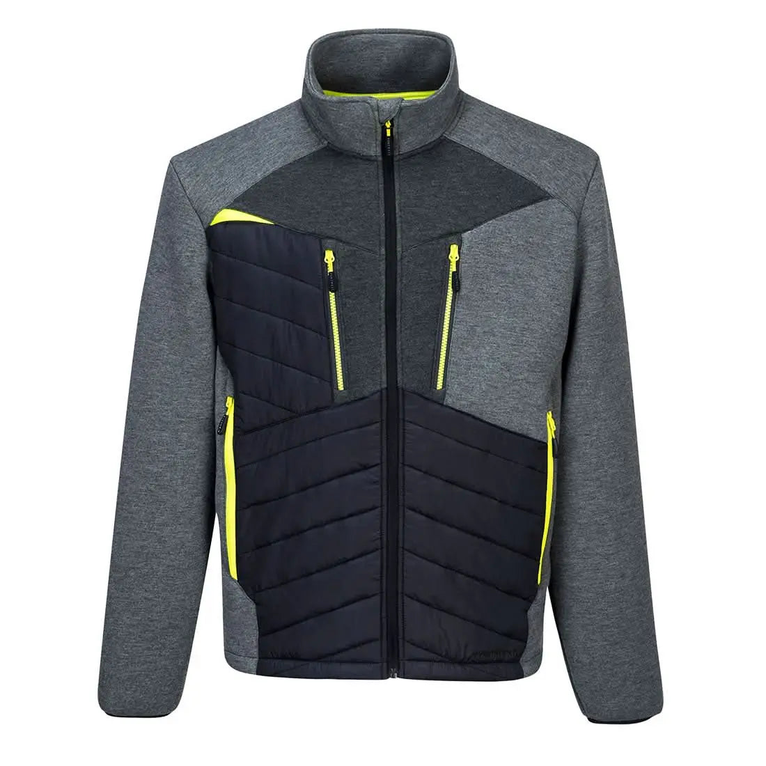 Portwest Dx4 Hybrid Baffle Jacket DX471 - Metal Grey - Customisable Jacket