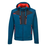 Portwest Dx4 Zipped Hoodie DX472 - Metro Blue - Customisable Hoodies