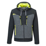 Portwest Dx4 Zipped Hoodie DX472 - Metal Grey - Customisable Hoodies
