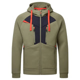Portwest Dx4 Zipped Hoodie DX472 - Moss Green - Customisable Hoodies