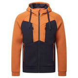 Portwest Dx4 Zipped Hoodie DX472 - Rust - Customisable Hoodies