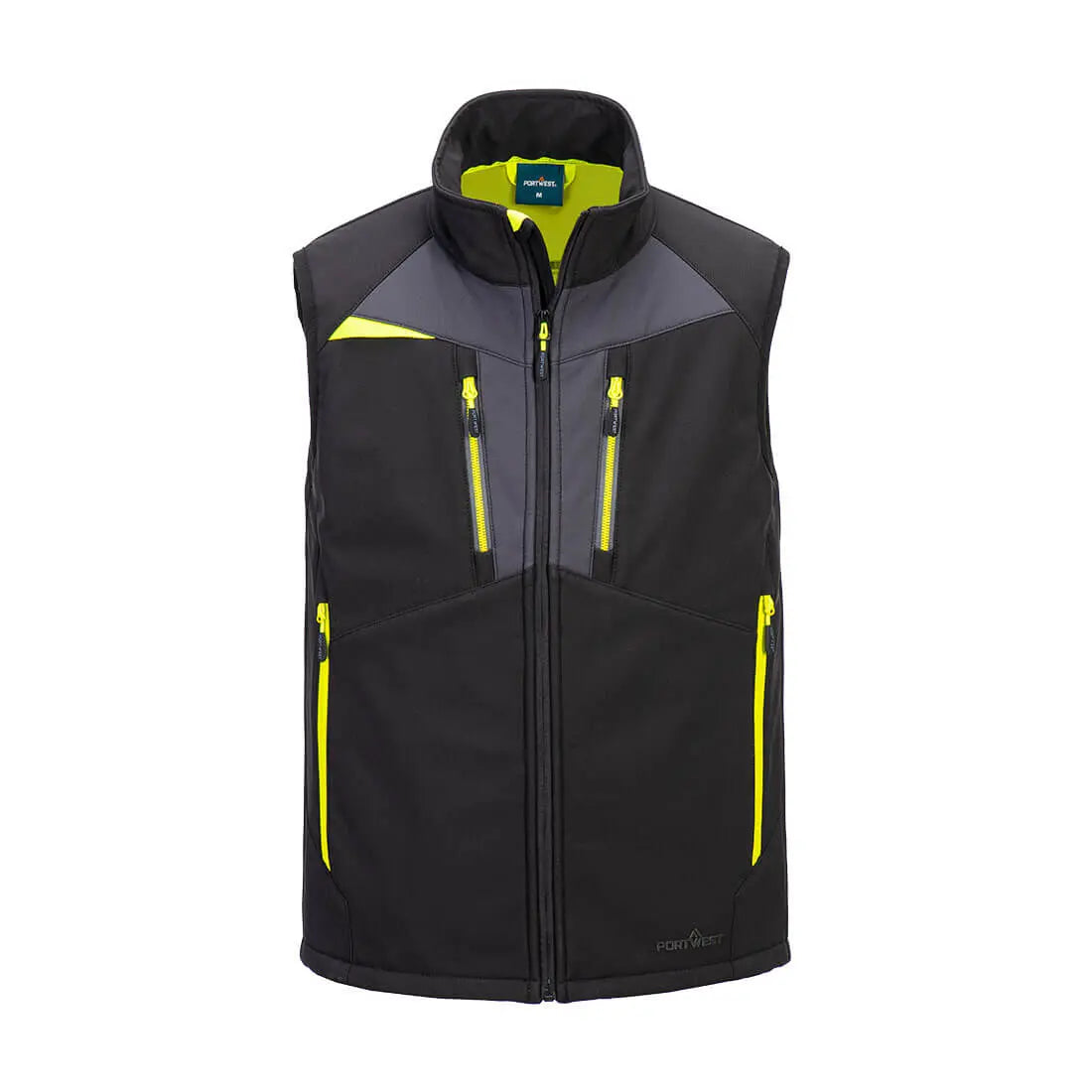 Portwest DX4 Softshell Bodywarmer (3L) dx476 - Black - Customisable Bodywarmer