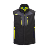 Portwest DX4 Softshell Bodywarmer (3L) dx476 - Black - Customisable Bodywarmer