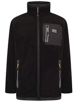Jcb Workwear Trade Fleece Full Zip Dy2 Q - Black - Customisable Fleeces