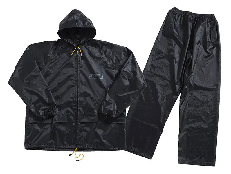 Jcb Workwear Two Piece Rainsuit Daa - Black - Customisable Suits