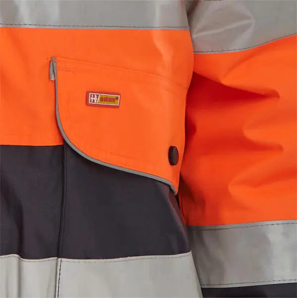 Beeswift Two Tone Hi Vis Europa Bomber Jacket Ebj - - Customisable Bomber Jackets