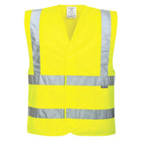 Portwest Eco Hi Vis Vest 10 Pack EC76 - Yellow - Customisable HV Vest