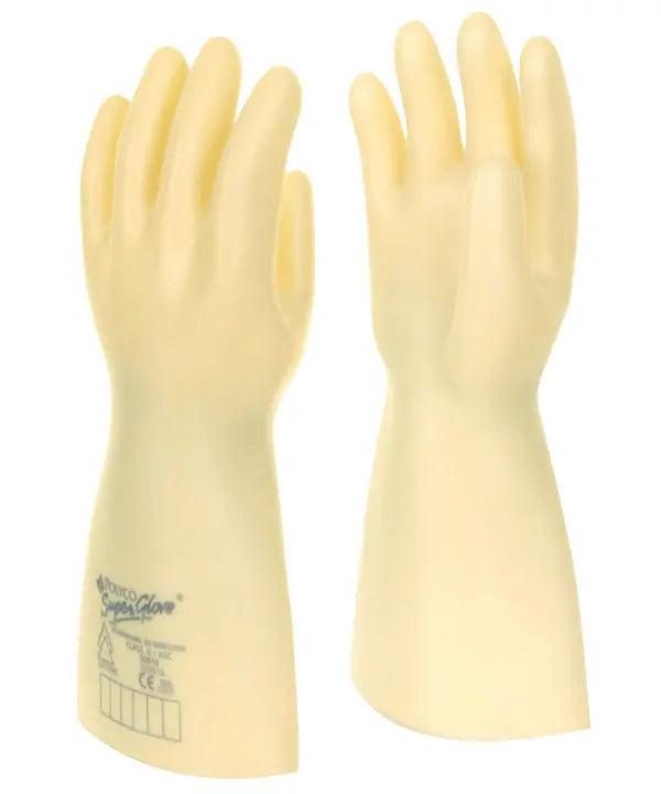 Polyco Electrician Gauntlet Glove Class Elg - Yellow - Customisable Welders Gauntlets