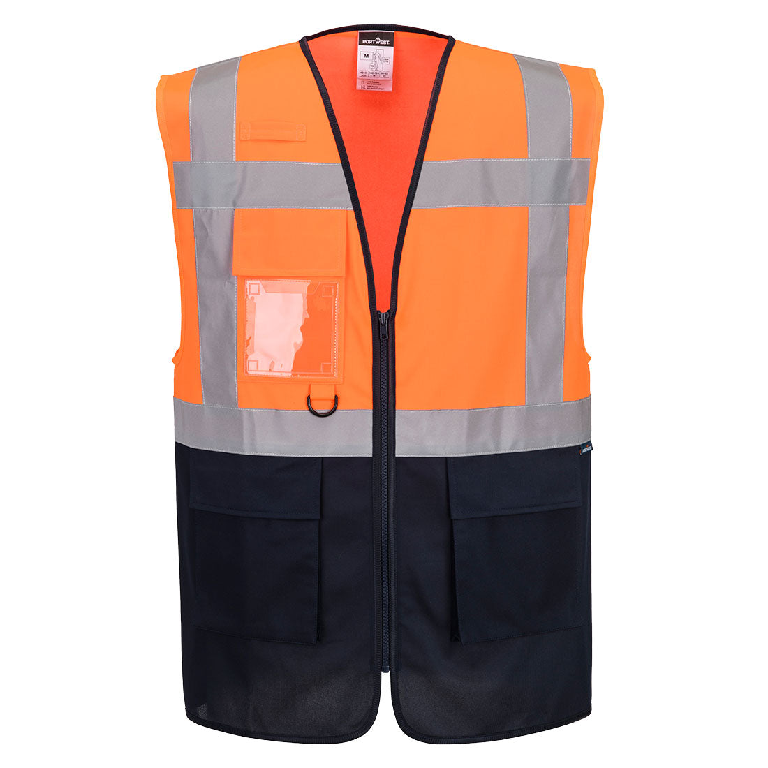 Es1 Essential Hi Vis Contrast Executive Vest |  Portwest