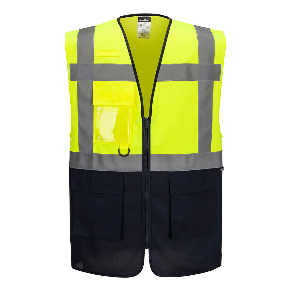 Es1 Essential Hi Vis Contrast Executive Vest |  Portwest