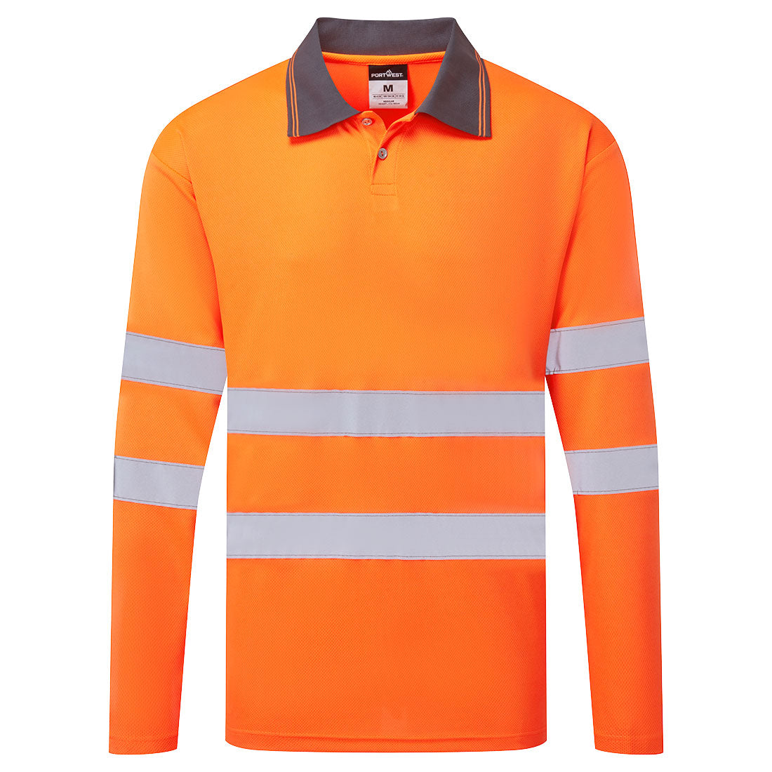 Es1 Essential Hi Vis Polo Shirt L/S |  Portwest