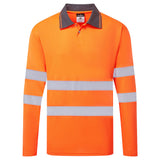 Es1 Essential Hi Vis Polo Shirt L/S |  Portwest