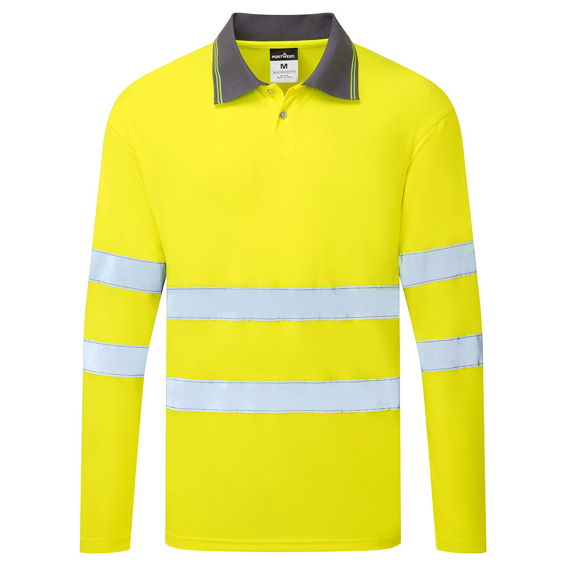 Es1 Essential Hi Vis Polo Shirt L/S |  Portwest