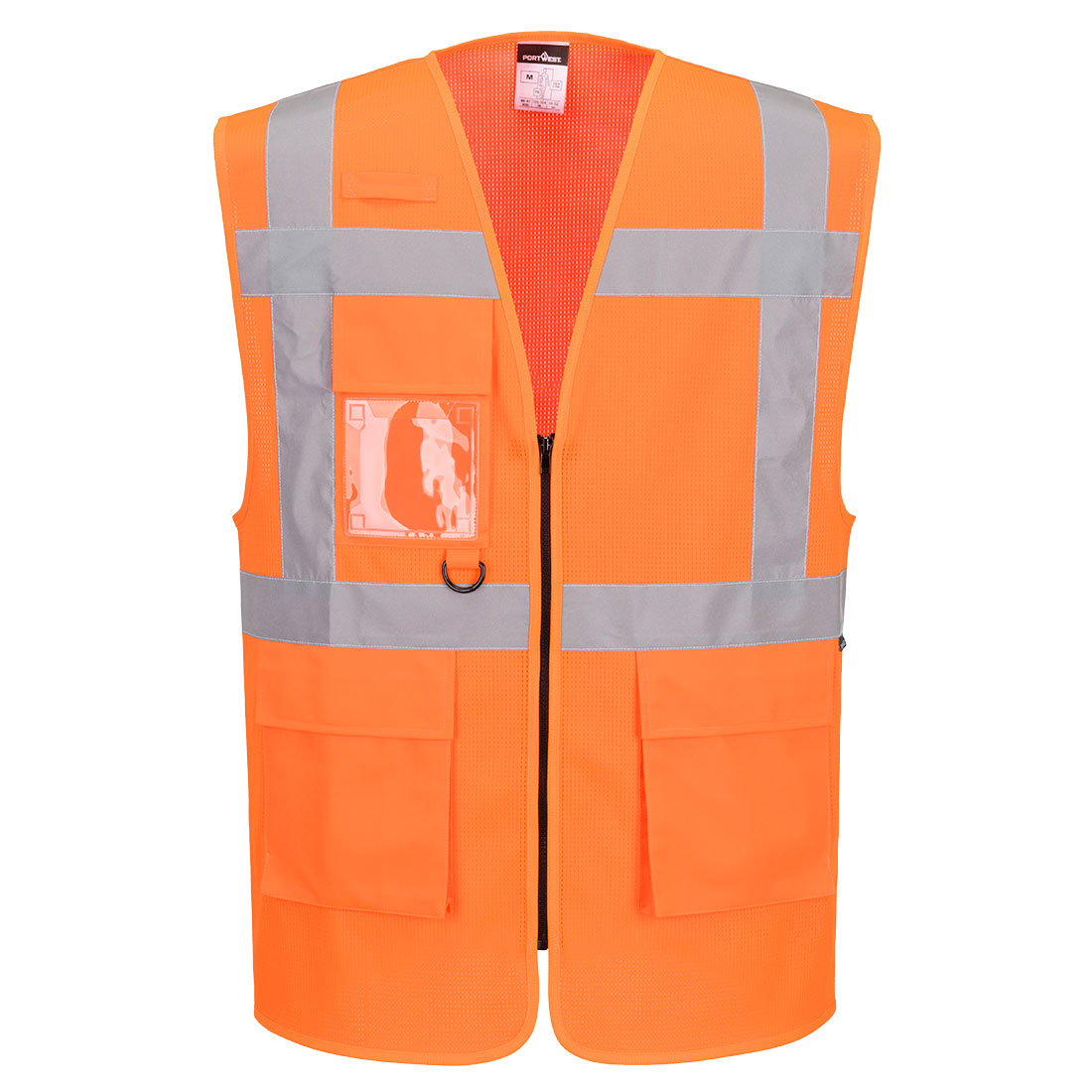 Es1 Essential Hi Vis Mesh Executive Vest |  Portwest