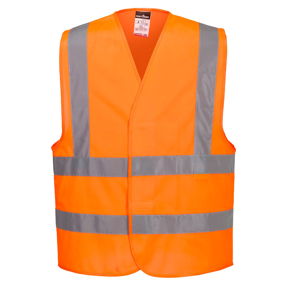 Es1 Essential Hi Vis Band And Brace Vest |  Portwest